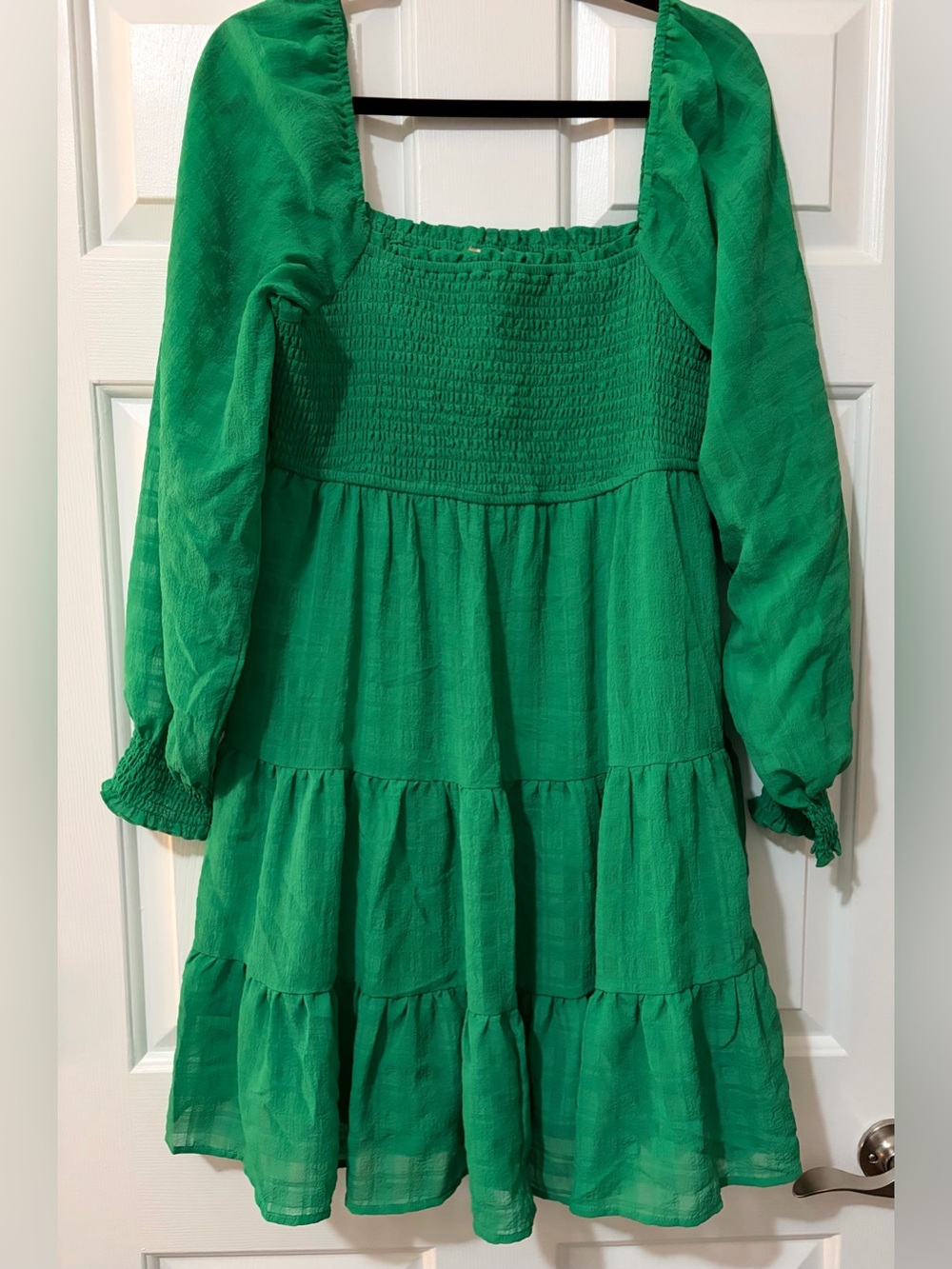 Charmed Hearts Tiered Ruffle Dress